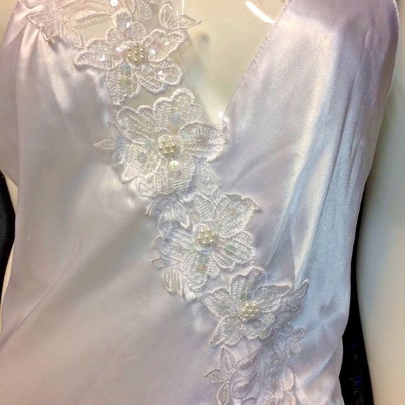 Vintage Intime of CALIFORNIA m Medium white Beaded - Picture 7 of 7